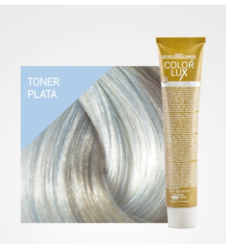 Tonos Plata. Crema Colorante Color Lux Design Look 100 ml.