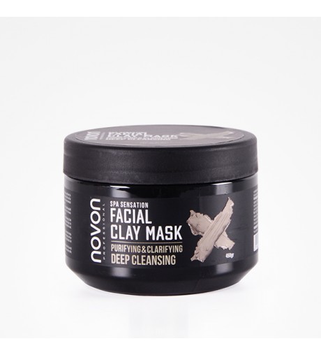 Mascarilla Facial de Arcilla Facial Clay Mask Novon 450 gr.