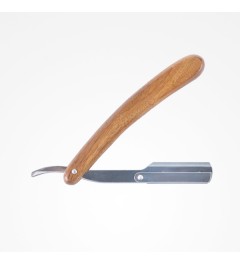 Navaja Corte Mango Madera Razor Wood