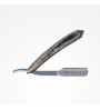 Navaja Corte Mango Madera Razor Wood Black