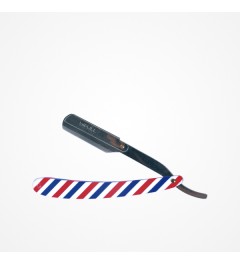 Navaja Corte Mango Dibujo Rayas Razor Cut Barber Line