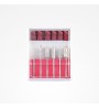 Pack 6 fresas y 6 lijas TR-12 Perfect Beauty