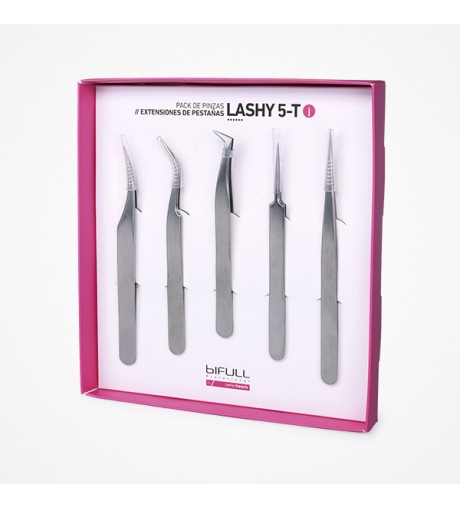 Pack de Pinzas para Extensiones de Pestañas Lashy 5T Bifull