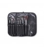 Set Estuche 7 Pinceles Maquillaje Pelo SintéticoTika Bifull