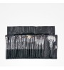 Set Estuche 18 Pinceles Maquillaje Pelo Sintético Cleissy Bifull