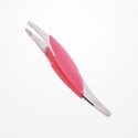 Pinza Ergonómica Punta Curvada Breeze Red Bifull 9,5 cm